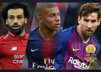 محمد صلاح يتصدر استفتاء فرانس فوتبول للكرة الذهبية 2018