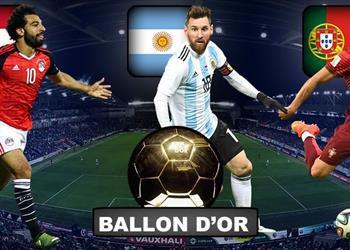 ميسي يتفوق على صلاح ورونالدو في استفتاء فرانس فوتبول