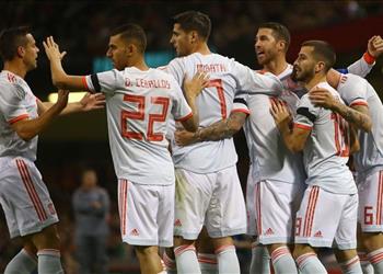 فيديو ألكاسير يواصل التألق ويقود إسبانيا لسحق ويلز بمباراة ودية