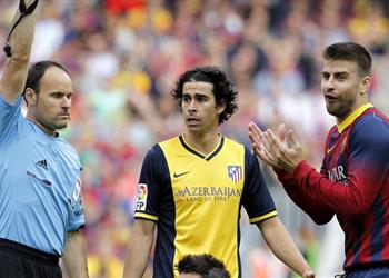 مساعد تاتا مارتينو لاهوز اعترف بحرمان برشلونة من الليجا عام 2014