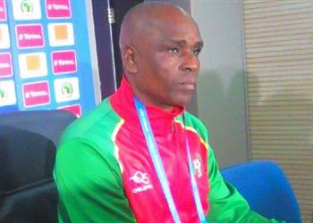 بالصور انهيار مدرب غينيا بيساو بسبب فرحة الفوز على زامبيا في تصفيات أمم إفريقيا 2019