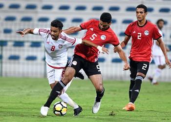 منتخب مصر الأولمبي يفوز على الإمارات وديا