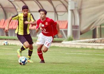 ناشئ الأهلي يتعرض لإصابة خطيرة أمام بتروجيت