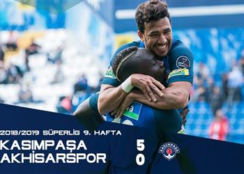 فيديو تريزيجيه يسجل ويصنع في فوز قاسم باشا أمام أخيسار