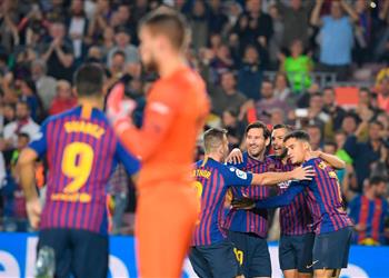 فيديو برشلونة يعتلي صدارة الليجا بفوز مقنع أمام إشبيلية