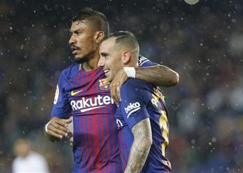 باولينيو وألكاسير يحرجان برشلونة وفالفيردي