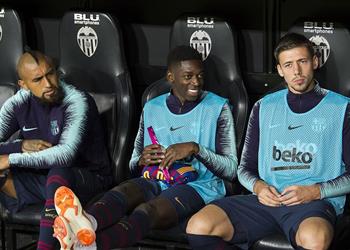 مستقبل غامض لديمبلي في برشلونة بسبب مالكوم