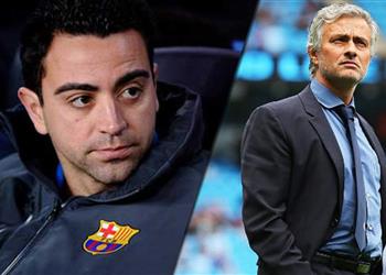 تشافي ينتقد مورينيو أسلوبه دفاعي ولن أسمح به في فريقي