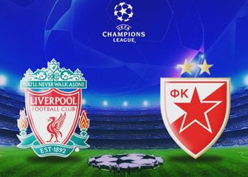 موعد والقناة الناقلة لمباراة ليفربول والنجم الأحمر في دوري الأبطال اليوم