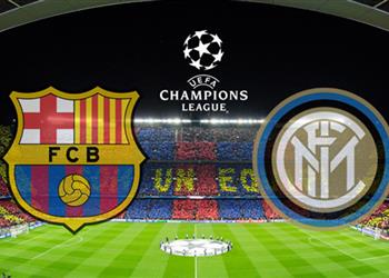 التشكيل الرسمي لمباراة برشلونة وإنتر ميلان بدوري الأبطال