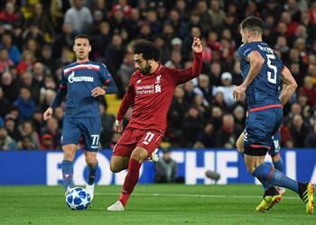 فيديو محمد صلاح يعادل رقم رونالدو في دوري أبطال أوروبا