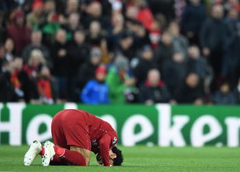 فيديو محمد صلاح يسجل الهدف الثالث لليفربول أمام النجم الأحمر