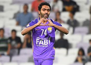 حسين الشحات بديل ا أمام عجمان في الدوري الإماراتي