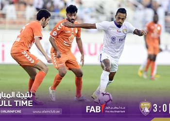 فيديو حسين الشحات يسجل ويشارك في فوز العين أمام عجمان