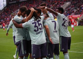 بايرن ميونخ يعبر ماينز بثنائية وهيرتا برلين يلدغ دورتموند بتعادل قاتل