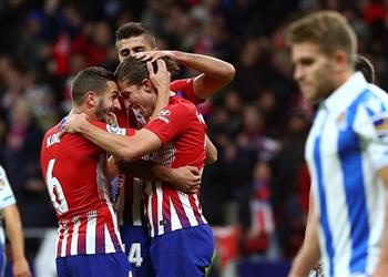فيديو أتليتكو مدريد يتصدر الدوري الإسباني مؤقتا بعد فوزه على حساب ريال سوسيداد