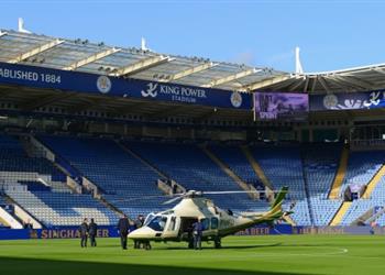 الشرطة تصدر بيان ا رسمي ا بشأن حادث مروحية مالك ليستر سيتي