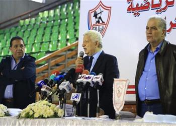 كلاكيت ثاني مرة تأجيل مؤتمر مرتضى منصور بشأن أزمة الأولمبية