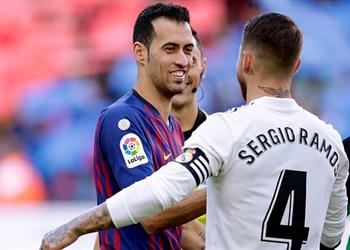 بوسكيتس حققنا إنجاز ا عظمي ا أمام ريال مدريد بدون ميسي