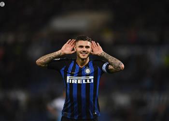 فيديو إيكاردي يقود إنتر ميلان لتخطي لاتسيو بثلاثية في الكالتشيو