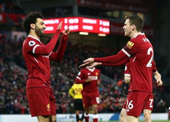 روبرتسون يختار اللاعب الأسرع من صلاح في ليفربول