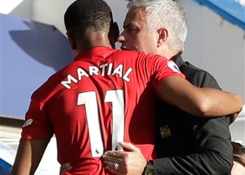 مورينيو يرغب في بقاء مارسيال ويؤكد الكل يعلم أنه موهوب