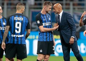 سباليتي يشيد بلاعبي إنتر بعد الفوز على جنوى ويتمنى غياب ميسي