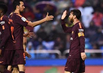 بوسكيتس سعداء بالإنتصارات في غياب ميسي وهذه المباريات تأتي بالألقاب