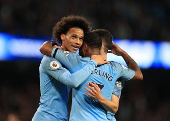 ليروي ساني محظوظ ا بتسجيلي الهدف الأخير لمانشستر سيتي وصدارة الدوري مهمة