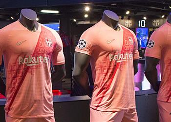 برشلونة يظهر بالزي الجديد أمام إنتر في دوري الأبطال