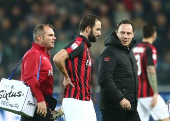 سكاي إيطاليا تكشف موقف هيجواين من المشاركة ضد يوفنتوس بعد إصابته أمام أودينيزي