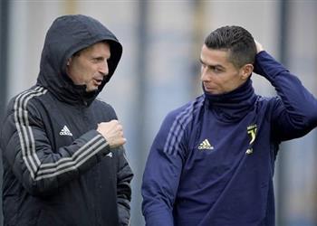 أليجري أتمنى أن يسجل رونالدو في شباك مانشستر يونايتد