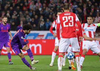 محمد صلاح يحصل على تقييم سيء بعد سقوط ليفربول أمام النجم الأحمر