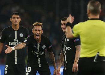 نيمار يهاجم حكم مباراة نابولي لم يحترمني