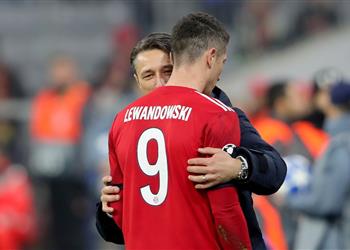 مدرب بايرن ميونيخ سعيد من أجل ليفاندوفسكي وفوزنا أمام أيك هام لسببين