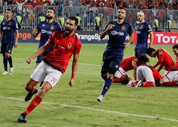 كاف يخصص مدرج ا كامل ا لجماهير الأهلي أمام الترجي