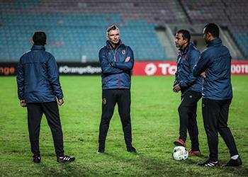 مران الأهلي الأخير بالصور تنفيذ خطط كارتيرون وهتاف الجماهير قبل نهائي دوري الأبطال