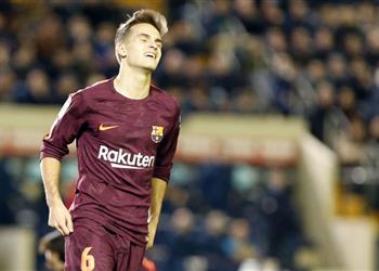 تكهنات باقتراب رحيل دينيس سواريز عن برشلونة