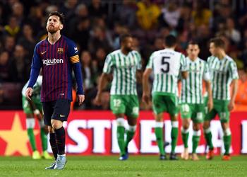 فيديو رقم سلبي لبرشلونة لأول مرة م نذ 15 عام ا بعد السقوط أمام ريال بيتيس