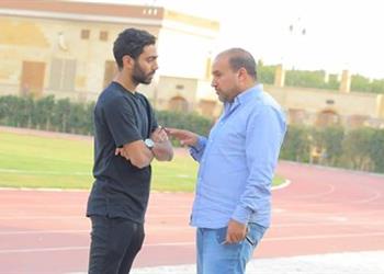 حسين الشحات يظهر في مران المقاصة ويصرح أجيري يحقق نجاح ا كبير ا مع منتخب مصر