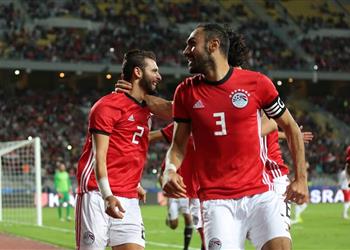 تعليق باهر المحمدي على هدفه الأول بقميص منتخب مصر