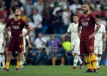 تقرير دي روسي يغيب عن روما أمام ريال مدريد ومانولاس قد يلحق بالمباراة