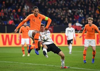 فيديو فان ديك يقود هولندا لتعادل مثير مع ألمانيا والتأهل لنصف نهائي دوري الأمم