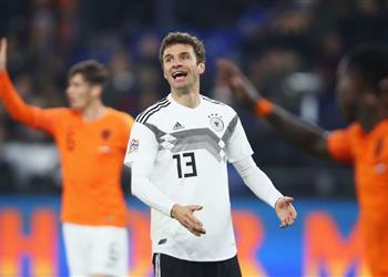 توماس مولر يصل إلى المئوية مع ألمانيا أمام هولندا