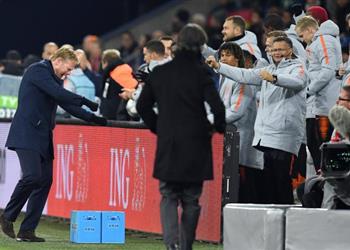 مدرب هولندا أظهرنا شخصيتنا أمام ألمانيا والتأهل كان حلم ا بالنسبة لنا