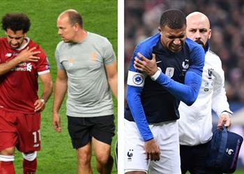 صحفي إيطالي مبابي يعاني من إصابة مشابهة لإصابة محمد صلاح أمام ريال مدريد