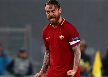 روما يقترب من تجديد عقد دي روسي