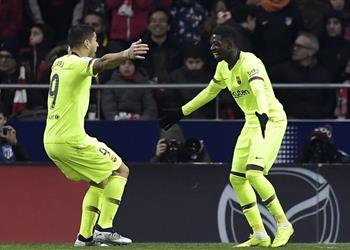 أهداف ديمبلي تمنح أفضلية لبرشلونة على ريال مدريد في الليجا