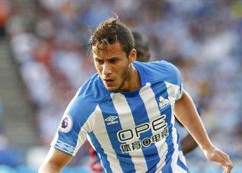 رمضان صبحي بديل ا مع هدرسفيلد أمام وولفرهامبتون في البريميرليج