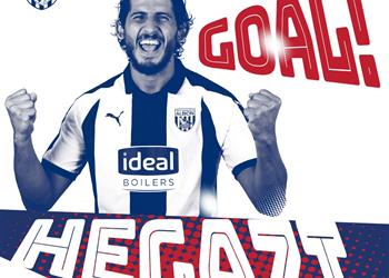 أحمد حجازي ي سجل الهدف الثاني لوست بروميتش أمام سوانزي سيتي